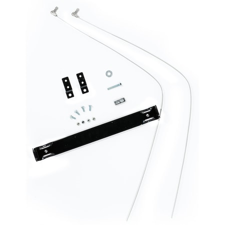 Ex-Cell Kaiser 51-Gal. Mounting Bracket W/ Strap Kit - Steel, Black B-1022